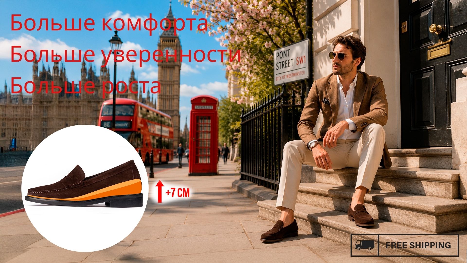Обувь чтобы быть выше